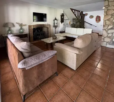 Zona de estar de Casa Rural Cornalvo
