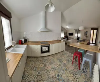 Una cocina o zona de cocina en El MIRADOR DEL TORMES