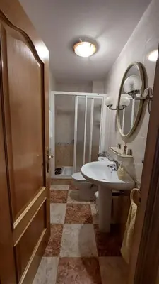Un baño de Casa Rural Ambroz