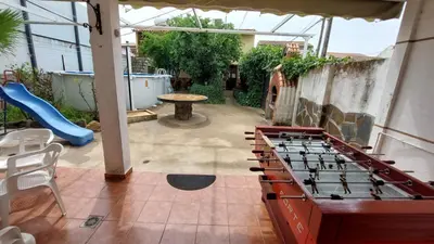 Un patio o zona al aire libre en Casa Rural Ambroz