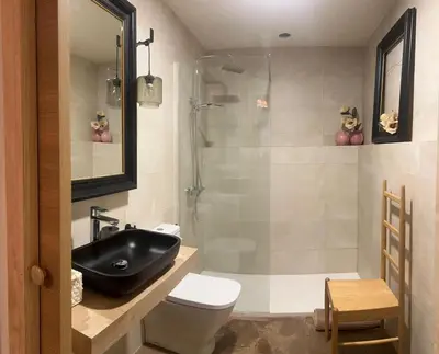 Un baño de Casa Rural La Real de Guadalupe