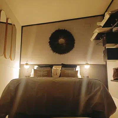 Cama o camas de una habitación en El Jardín de las Libélulas