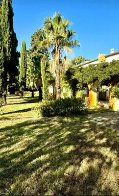 Jardín al aire libre en Cortijo Negretti