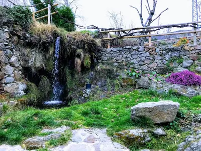 Jardín al aire libre en Molino de las Pontezuelas