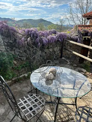 Paisaje cerca de este chalet de montaña