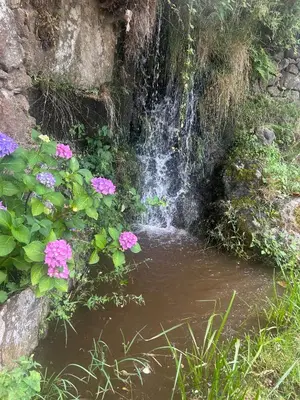 Paisaje cerca de este chalet de montaña