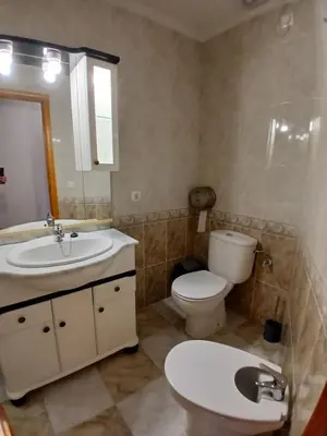 Un baño de Apartamentos turísitico Navalcán