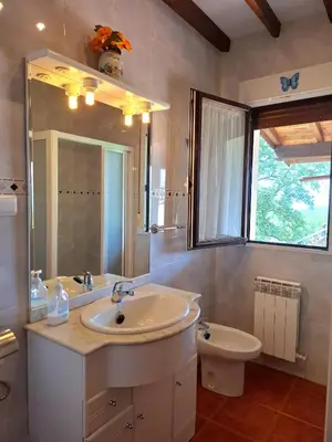 Un baño de Casa Cordovilla