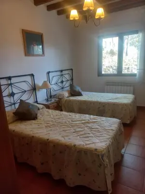 Cama o camas de una habitación en Casa Abaco