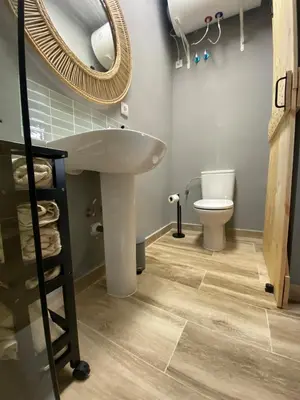 Un baño de Casa Ángel