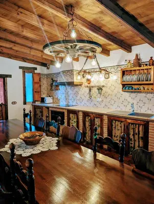 Zona de estar de Casa El Descanso Del Peregrino