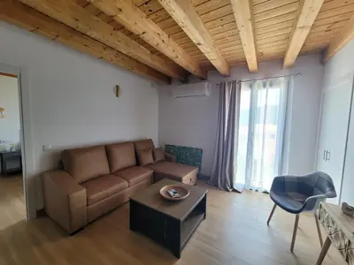 Zona de estar de Gata Maitea -Apart Ama- Sierra de Gata