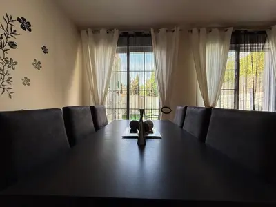 Zona de estar de Acogedor chalet con jardín ideal para desconectar