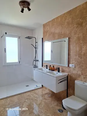 Un baño de La Casa del Cribero