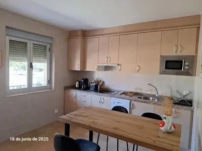 Una cocina o zona de cocina en La Casa del Cribero