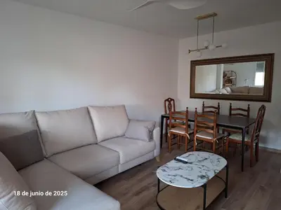 Zona de estar de La Casa del Cribero
