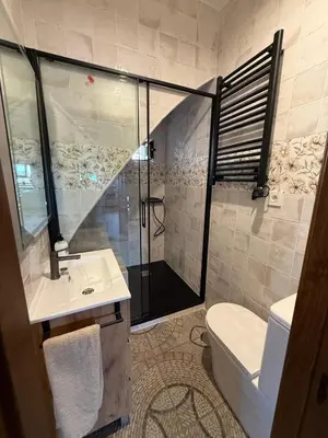 Un baño de La Casa de los Testarros