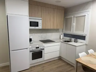 Una cocina o zona de cocina en El Helecho de Gredos