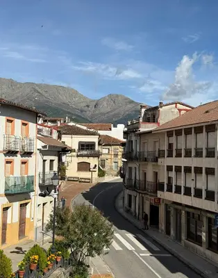Vista general de una montaña o vista desde el apartamento