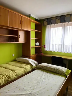 Cama o camas de una habitación en Casa Juanjo