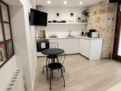 Una cocina o zona de cocina en Exclusivo apartamento en casco antiguo