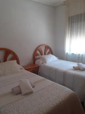 Cama o camas de una habitación en Casa Belen I y II