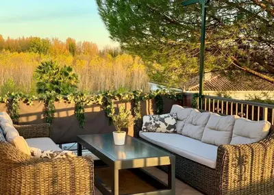 Zona de estar de GuestReady - Los Jilgueros del Alberche