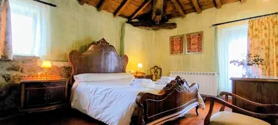 Cama o camas de una habitación en Casa rural Gemerendura y Son Soles