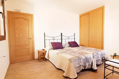 Cama o camas de una habitación en Hostal Yessy