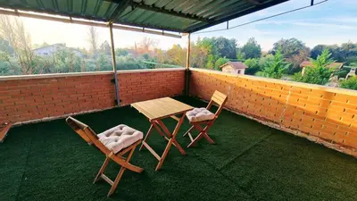 Un balcón o terraza de Casa Los Olivos