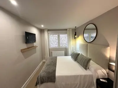 Cama o camas de una habitación en Castillo 22