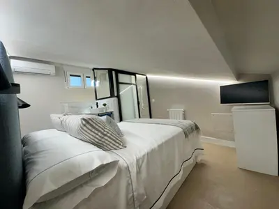 Cama o camas de una habitación en Castillo 22