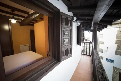 Cama o camas de una habitación en Casa Rural LA REGADERA I
