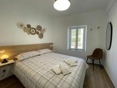 Cama o camas de una habitación en Las Calas departamento ideal!
