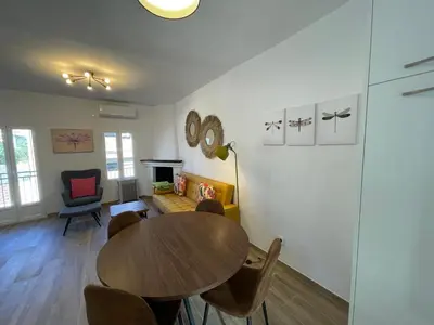 Una cocina o zona de cocina en Las Calas departamento ideal!