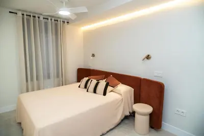 Cama o camas de una habitación en Apartamentos Máximo Parking gratis