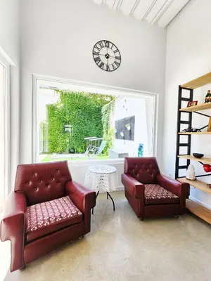 Zona de estar de Casa Patio del Vino