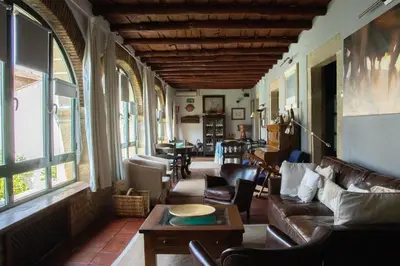 Zona de estar de Casa Rural Antolina