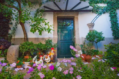 Jardín al aire libre en Casa Rural Antolina