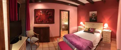 Cama o camas de una habitación en Casa Rural Antolina