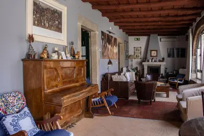 Zona de estar de Casa Rural Antolina