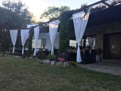 Jardín al aire libre en El Sosiego