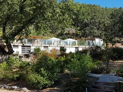 Jardín al aire libre en El Sosiego