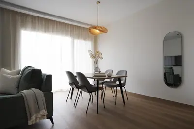 Zona de estar de Alora Apartamentos Mérida
