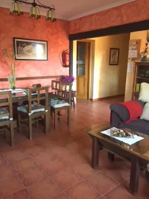 Zona de estar de La Casita de La Aduana