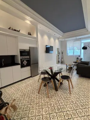 Una cocina o zona de cocina en Alojamiento Lope d vega