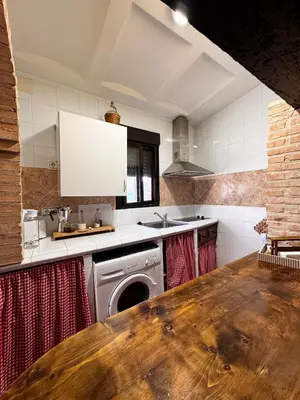 Una cocina o zona de cocina en Casas Rurales Carrizosa