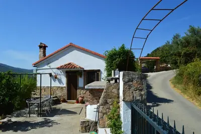 Paisaje cerca de este chalet de montaña