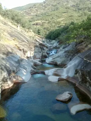 Paisaje cerca de este chalet de montaña