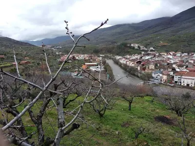 Paisaje cerca de este chalet de montaña